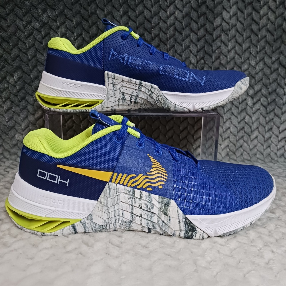 Nike Metcon 8 Custom By You Women's Workout Training Sneakers Shoes Blue Sz 8.5